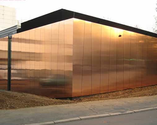 銅鋁復(fù)合雕刻裝飾鋁單板材料圖片